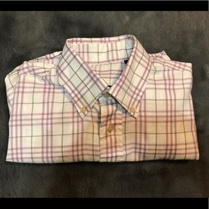 Men’s small Burberry button down shirt☀️
